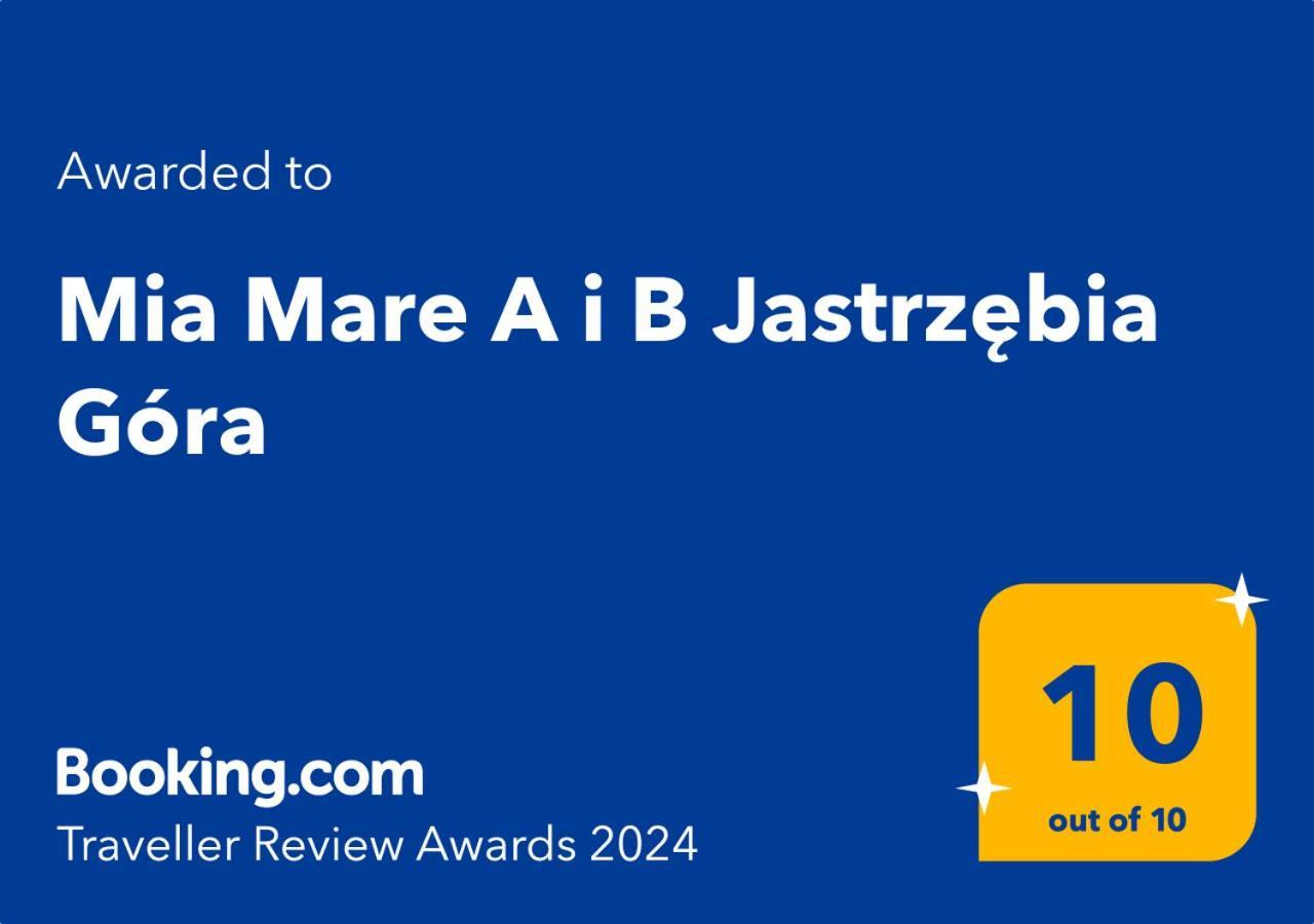 Mia Mare A & B Jastrzebia Gora Apartamento Exterior foto